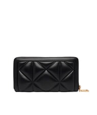 LOVE MOSCHINO EMBOSSED Cartera grande con cremallera negro - Carteras Mujer - 3