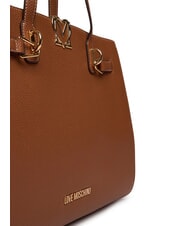 LOVE MOSCHINO SOFT SCULPT Bolso de compras de hombro CUERO - Bolsos Mujer - 3