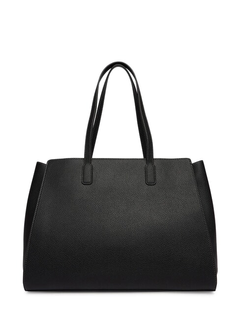 SOFT SCULPT Bolso de compras de hombro negro - Bolsos Mujer