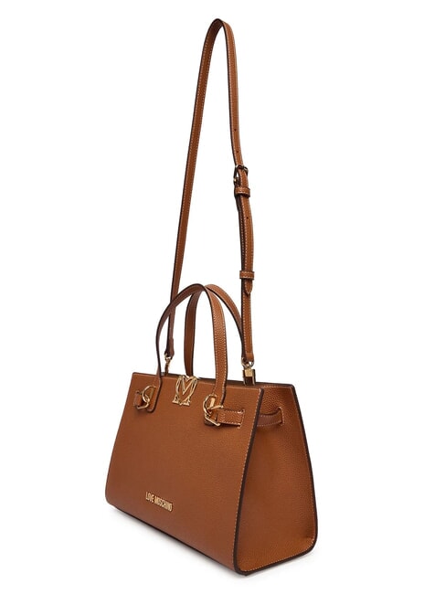 SOFT SCULPT Bolso de mano con bandolera CUERO - Bolsos Mujer