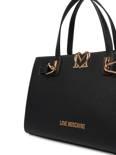 SOFT SCULPT Bolso de mano con bandolera negro - Bolsos Mujer