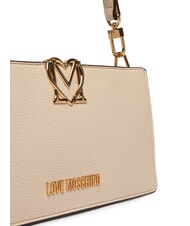 LOVE MOSCHINO SOFT SCULPT Bolso de hombro Marfil - Bolsos Mujer - 3