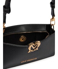 LOVE MOSCHINO SOFT SCULPT Bolso de hombro negro - Bolsos Mujer - 5