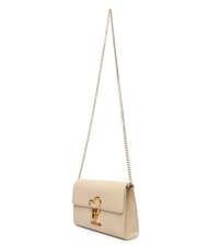 LOVE MOSCHINO HEART TURNLOCK Bolso de hombro peque&ntilde;o Marfil - Bolsos Mujer - 4