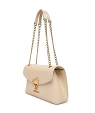 LOVE MOSCHINO HEART TURNLOCK Bolso de hombro convertible Marfil - Bolsos Mujer - 2