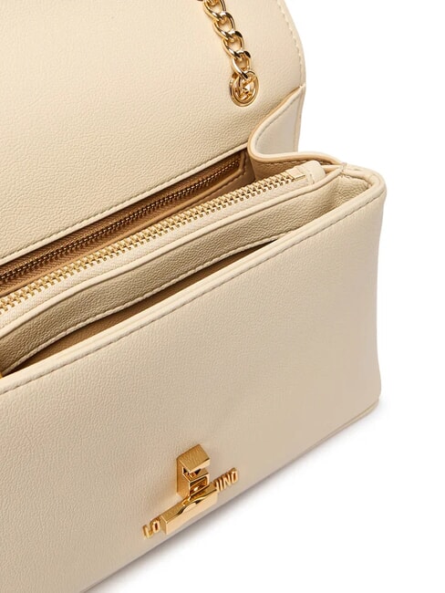 HEART TURNLOCK Bolso de hombro convertible Marfil - Bolsos Mujer