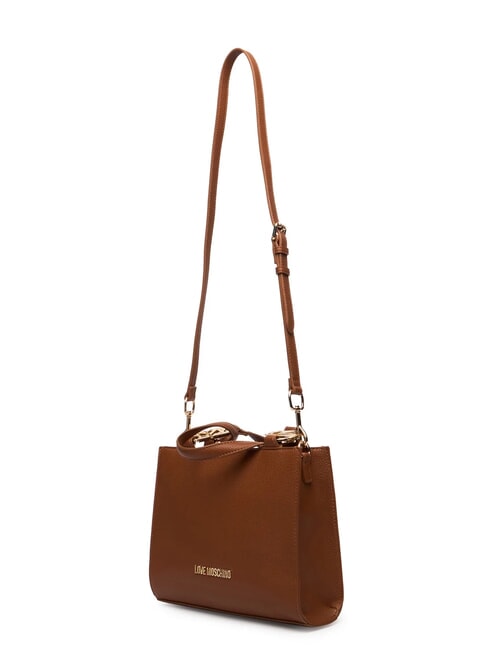 JEWEL Bolso malet&iacute;n con bandolera CUERO - Bolsos Mujer