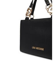 LOVE MOSCHINO JEWEL Bolso malet&iacute;n con bandolera negro - Bolsos Mujer - 3