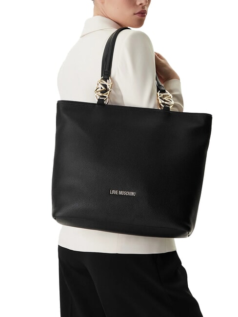 JEWEL Bolso de hombro negro - Bolsos Mujer