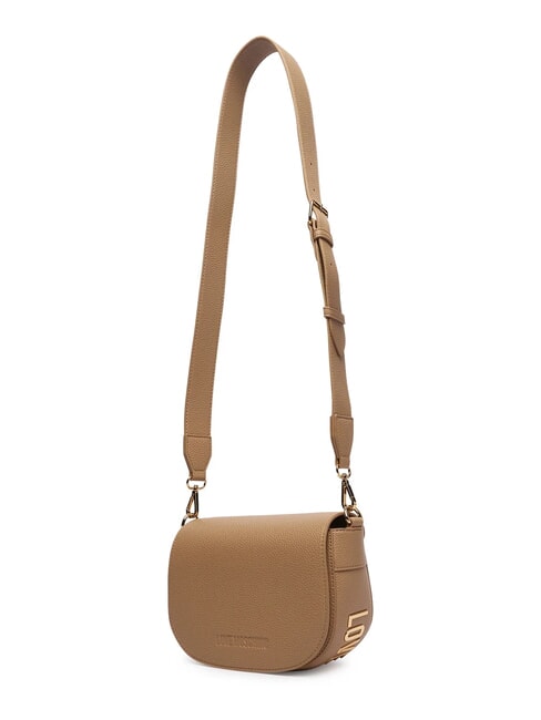 GIANT Bolso de hombro con solapa beige - Bolsos Mujer