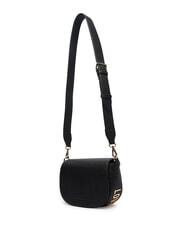 LOVE MOSCHINO GIANT Bolso de hombro con solapa negro - Bolsos Mujer - 4