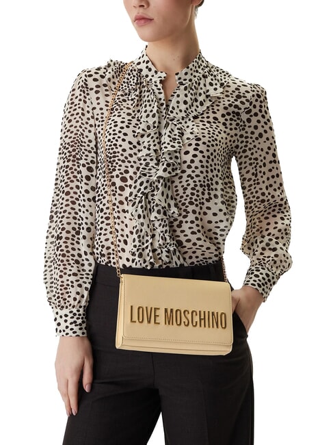 SMART DAILY Bolso de mano con correa de cadena para el hombro manteca - Bolsos Mujer