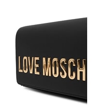 LOVE MOSCHINO SMART DAILY Bolso de mano con correa de cadena para el hombro negro - Bolsos Mujer - 3