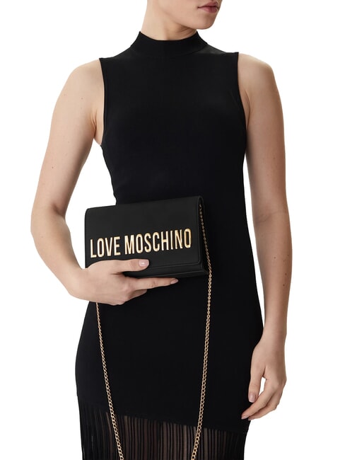 SMART DAILY Bolso de mano con correa de cadena para el hombro negro - Bolsos Mujer