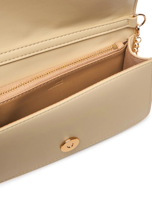 EMBOSSED Mini bolso de hombro de metal manteca - Carteras Mujer