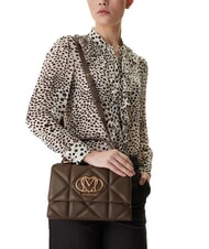 LOVE MOSCHINO EMBOSSED Bolso malet&iacute;n con bandolera lodo - Bolsos Mujer - 5