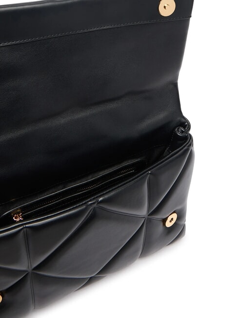 EMBOSSED Bolso malet&iacute;n con bandolera negro - Bolsos Mujer