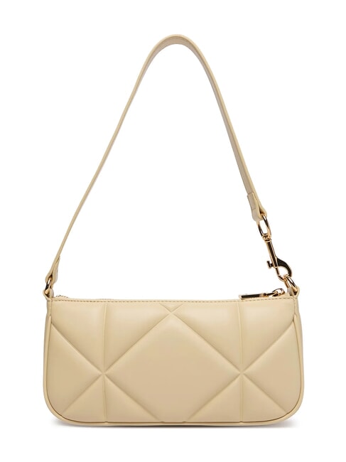 EMBOSSED Bolso de hombro peque&ntilde;o manteca - Bolsos Mujer