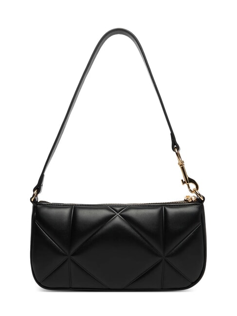 EMBOSSED Bolso de hombro peque&ntilde;o negro - Bolsos Mujer