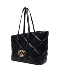 LOVE MOSCHINO EMBOSSED Bolso de compras de hombro negro - Bolsos Mujer - 2