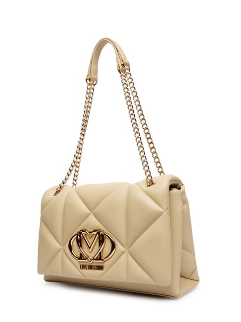 EMBOSSED Bolso de hombro convertible manteca - Bolsos Mujer