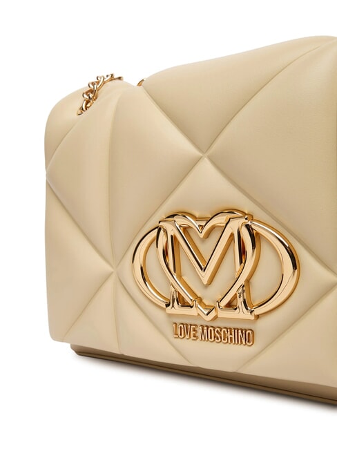 EMBOSSED Bolso de hombro convertible manteca - Bolsos Mujer