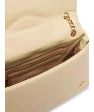 LOVE MOSCHINO EMBOSSED Bolso de hombro convertible manteca - Bolsos Mujer - 6