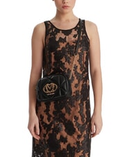 LOVE MOSCHINO EMBOSSED Bolsa para estuche de c&aacute;mara negro - Bolsos Mujer - 5