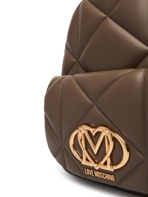 EMBOSSED Mochila con bolsillo lodo - Bolsos Mujer