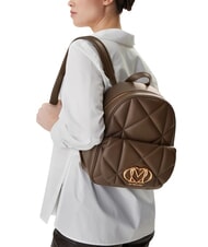 LOVE MOSCHINO EMBOSSED Mochila con bolsillo lodo - Bolsos Mujer - 5