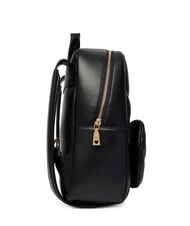 LOVE MOSCHINO EMBOSSED Mochila con bolsillo negro - Bolsos Mujer - 3