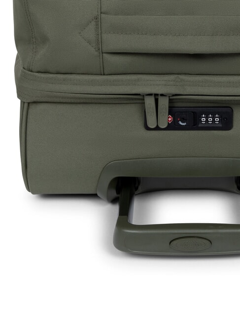 TRANSIT'R L carro de gran tama&ntilde;o caqui mon&oacute;tono - Trolley Semirr&iacute;gidos