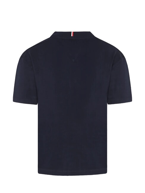 TH KIDS Camiseta de manga corta de corte relajado Marina de noche oscura - Camiseta ni&ntilde;o