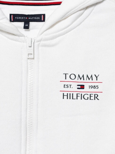 TH KIDS Sudadera con cremallera completa para ni&ntilde;os blanco - Sudadera Beb&eacute;