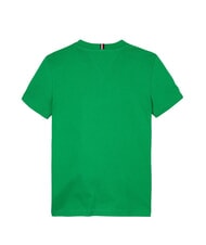 TOMMY HILFIGER TH KIDS Camiseta con estampado maxi logo verde radiante - Camiseta ni&ntilde;o - 5