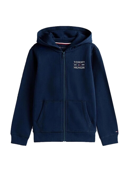 TH KIDS Sudadera con cremallera completa para ni&ntilde;os Marina de noche oscura - Sudadera Beb&eacute;