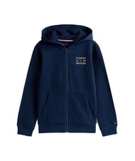 TOMMY HILFIGER TH KIDS Sudadera con cremallera completa para ni&ntilde;os Marina de noche oscura - Sudadera Beb&eacute; - 3