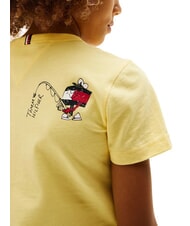TOMMY HILFIGER TH KIDS Camiseta de algod&oacute;n de manga corta limoncillo - Camiseta ni&ntilde;o - 3