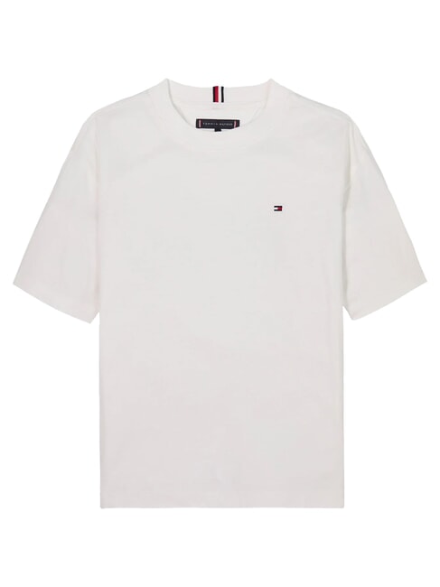 TH KIDS Camiseta de manga corta de corte relajado blanco - Camiseta ni&ntilde;o