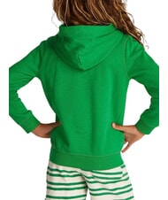 TOMMY HILFIGER TH KIDS Sudadera con cremallera completa para ni&ntilde;os verde radiante - Sudadera Beb&eacute; - 2