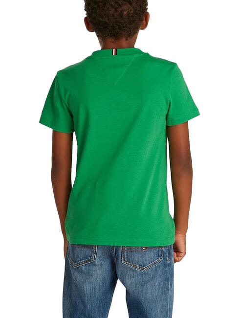 TH KIDS Camiseta con estampado maxi logo verde radiante - Camiseta ni&ntilde;o