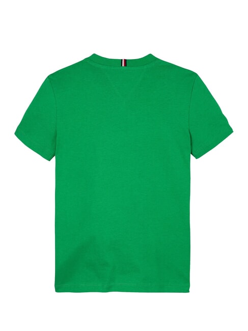 TH KIDS Camiseta con estampado maxi logo verde radiante - Camiseta ni&ntilde;o