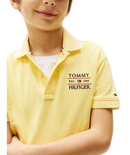 TOMMY HILFIGER TH KIDS Polo de manga corta para ni&ntilde;os limoncillo - Camiseta ni&ntilde;o - 3
