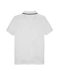 TOMMY HILFIGER TH KIDS Polo de manga corta para ni&ntilde;os blanco - Camiseta ni&ntilde;o - 5
