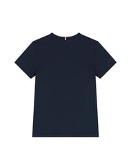 TOMMY HILFIGER TH KIDS Camiseta de manga corta con logo bordado Marina de noche oscura - Camiseta ni&ntilde;o - 5