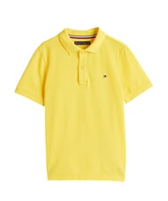 TOMMY HILFIGER TH KIDS Polo de algod&oacute;n de manga corta carambola amarilla - Camiseta ni&ntilde;o - 4