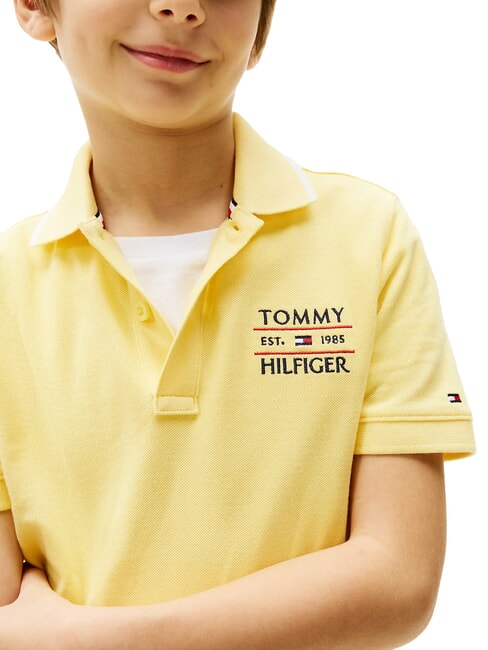 TH KIDS Polo de manga corta para ni&ntilde;os limoncillo - Camiseta ni&ntilde;o
