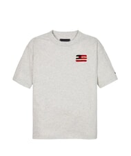 TOMMY HILFIGER TH KIDS Camiseta de manga corta con bandera brezo blanco como la nieve - Camiseta ni&ntilde;o - 4