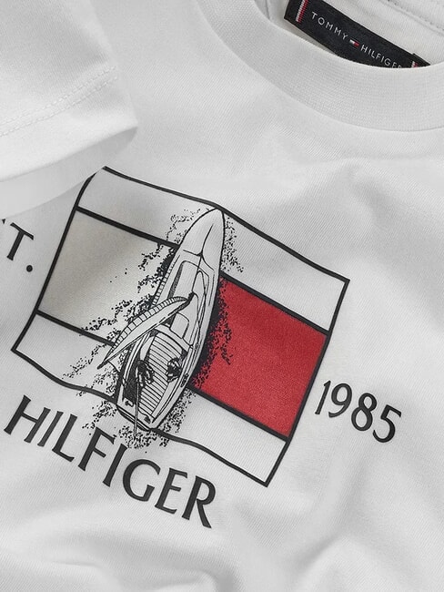 TH KIDS Camiseta de manga corta con estampado blanco - Camiseta ni&ntilde;o