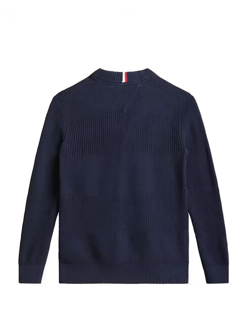 TH KIDS C&aacute;rdigan de algod&oacute;n para ni&ntilde;os Marina de noche oscura - Su&eacute;teres para ni&ntilde;os